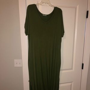 Green Maxi dress